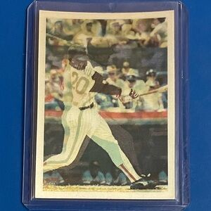 Power Hitters [Schmidt/Rice/Foster] #139 1986 Sportflics Baseball Trading Card